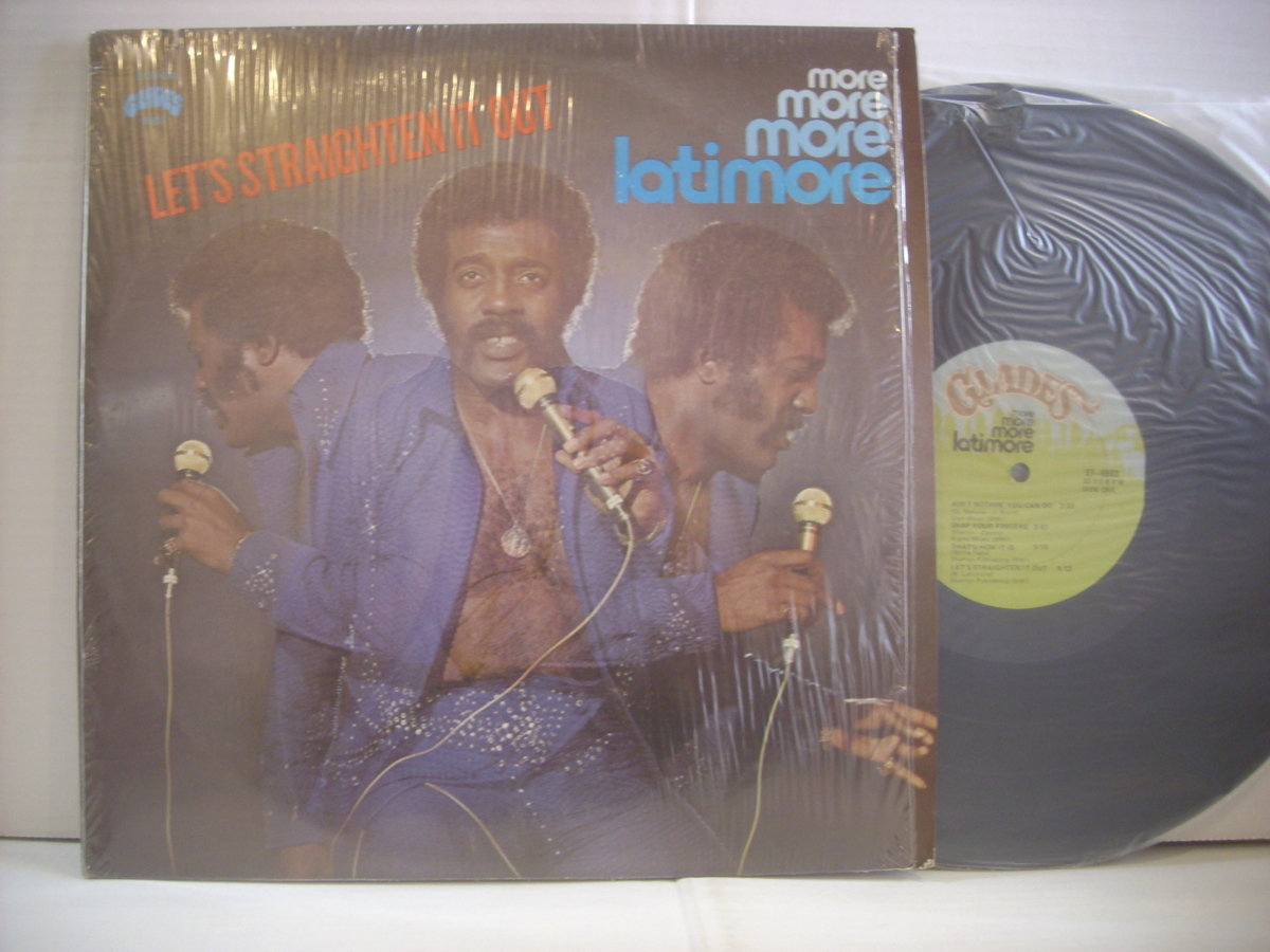 ●LP 　LATIMORE / MORE MORE MORE LATIMORE LET'S STRAIGHTEN IT OUT ラティモア モアモアモア 1974年 ◇r40131_画像1