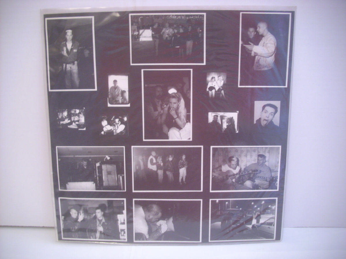 ●ピクチャー盤LP　SCUM RATS / LIVE AT THE BIG RUMBLE スカムラッツ ライブ サイコビリー 1992年 ◇r20807_画像3