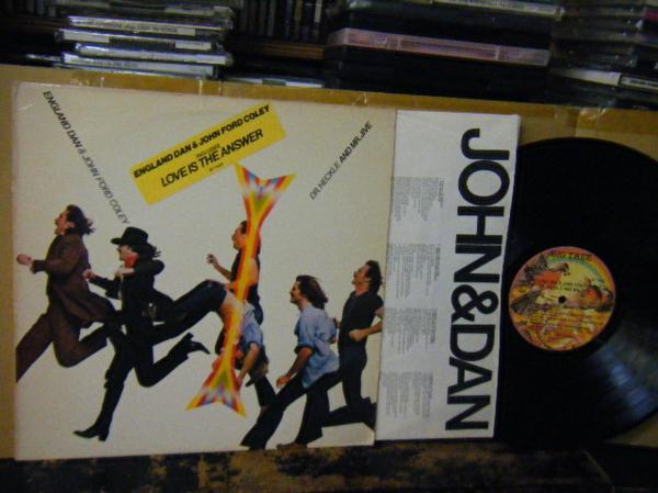 ▲LP ENGLAND DAN & JOHN FORD COLEY / DR.HECKLE AND MR.JIVE_画像1