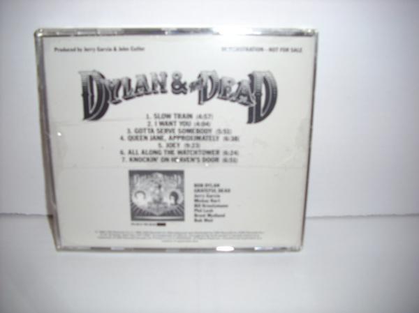 ●非売品ピクチャーラベルCD BOB DYLAN / GRATEFUL DEAD 未開封_画像2