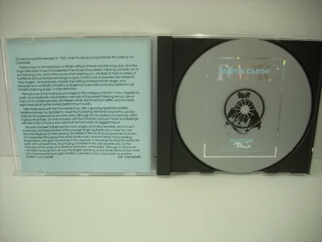■CD　MARTIN CARTHY マーティン・カーシー UK盤 TOPIC RECORDS_画像3