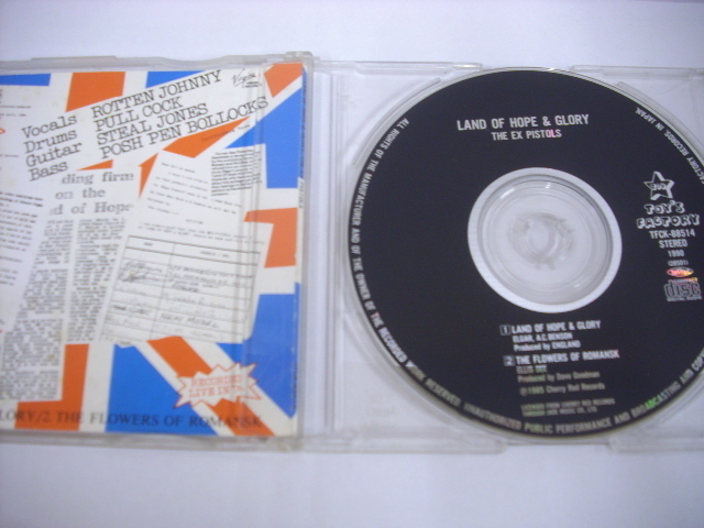 #CDji* X * piste ruz/ Land *ob* Hope &g грузовик THE EX PISTOLS LAND OF HOPE & GLORY *r2819