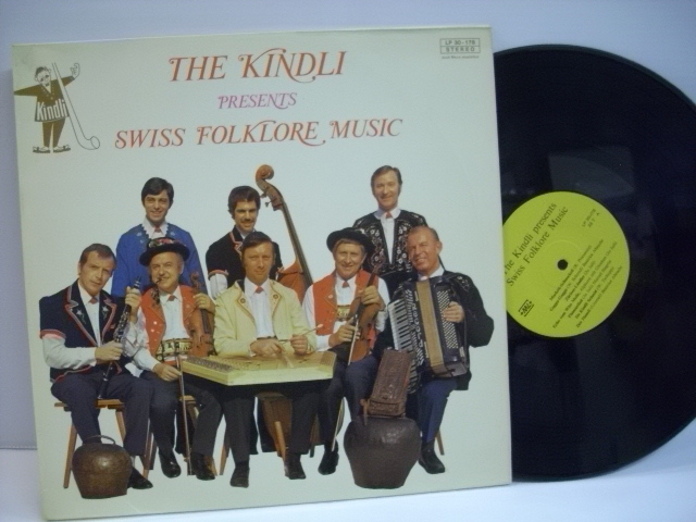 [LP] THE KINDLI PRESENTS SWISS FOLKLORE MUSIC / フォルクローレ ◇r30812_画像1