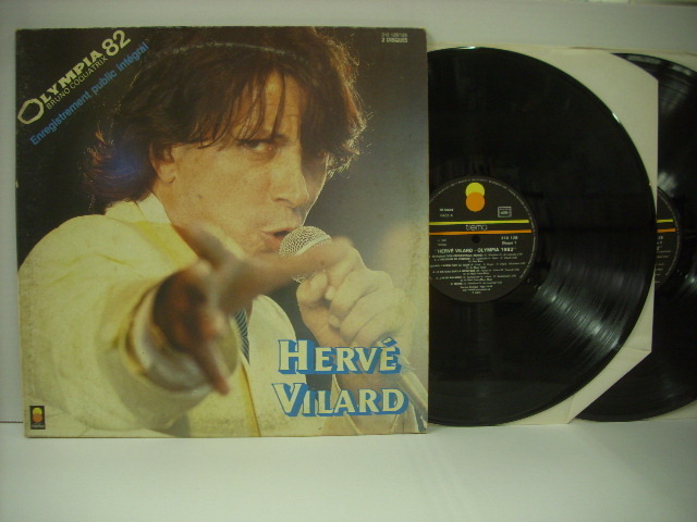 ■2LP　HERVE VILARD エルヴェ・ヴィラル / OLYMPIA 82 オリンピア フランス盤 TREMA 310 128/129 ◇r3925_画像1