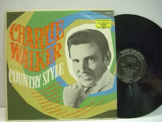 [LP] CHARLIE WALKER / COUNTRY STYLE チャーリー・ウォーカー カントリー・スタイル カントリー_画像1