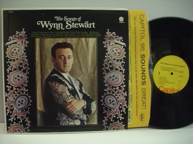 [LP] WYNN STEWART / THE SONGS OF ウィン・スチュワート US盤 カントリー_画像1