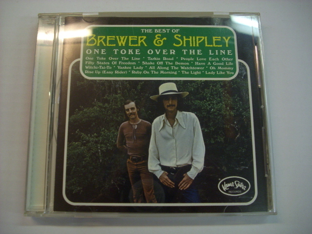 [CD] BEST OF BREWER & SHIPLEY / ONE TOKE OVER THE LINE / BUDDHA RECORDS ◇r31121_画像1