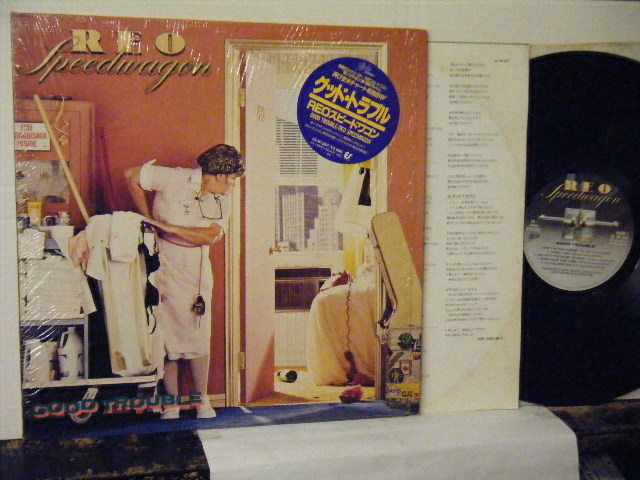 ▲LP REOSPEEDWAGON REOスピードワゴン / GOOD TROUBLE グッド・トラブル 国内盤 EPICソニー 25・3P-367◇r31121_画像1