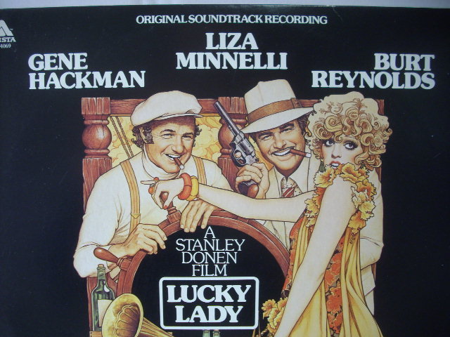 #LP soundtrack RALPH BURNS / LUCKY LADY Ralf * bar nz Lucky reti Stanley *do-nen riser *mineli*r301223