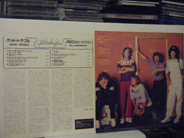 ▲LP REOSPEEDWAGON REOスピードワゴン / GOOD TROUBLE グッド・トラブル 国内盤 EPICソニー 25・3P-367◇r31121_画像2