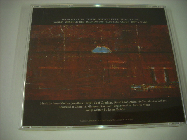 ■CD SONGS:OHIA / THE LIONESS JASON MOLINA ソングス:オハイア ライオネス 4作目 ジェイソン・モリーナ 2000年 ◇r40330の画像2