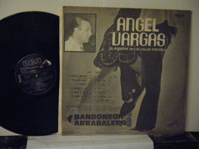 ▲LP ANGEL VARGAS アンヘル・ヴァルガス / BANDONEON ARRABALERO 輸入盤 RCA VICTOR AVS-4530 アルゼンチン タンゴ◇r31218_画像2