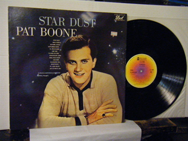 ▲LP PAT BOONE パット・ブーン / STAR DUST スター・ダスト 国内見本盤 解説・歌詞なし◇r21206_画像1