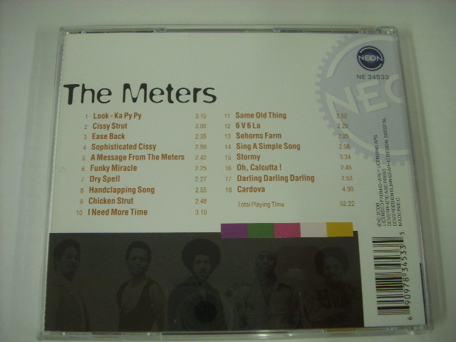 ■CD　THE METERS / A MESSAGE FROM THE METERS ザ・ミーターズ EU盤 NEON NE 34533 ◇r31130_画像2