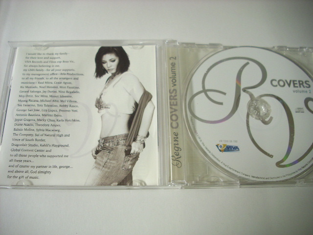 ■CD　REGINE / COVERS Volume 2 レジーヌ フィリピン盤 VIVA RECORDS VR CDS 05 192 ◇r31116_画像4