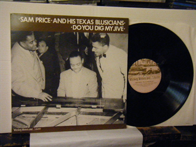 ▲LP SAM PRICE AND HIS TEXAS BLUSICIANSサム・プライス / DO YOU DIG MY JIVE 輸入盤◇r21129_画像1