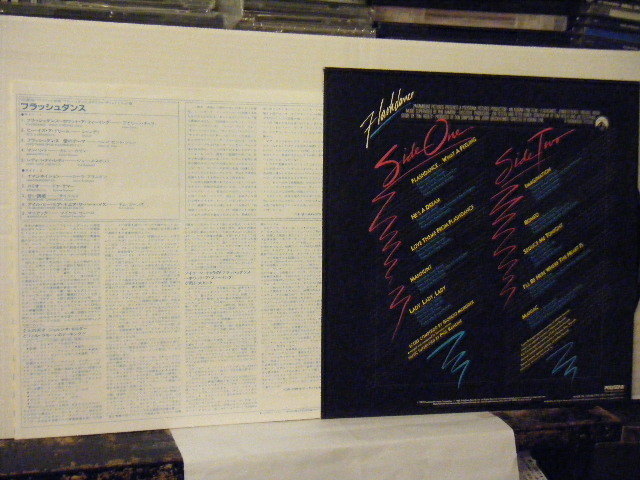 ▲LP VA（アイリーン・カラ ドナ・サマー） / サントラ：フラッシュダンス OST:FLASHDANCE 帯付 ポリスター 25S-164◇r40122_画像2