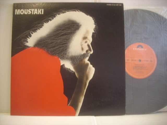 ●LP 　ムスタキ / もうひとつの歌 シャンソン GEORGES MOUSTAKI 1979年 ◇r40114_画像1