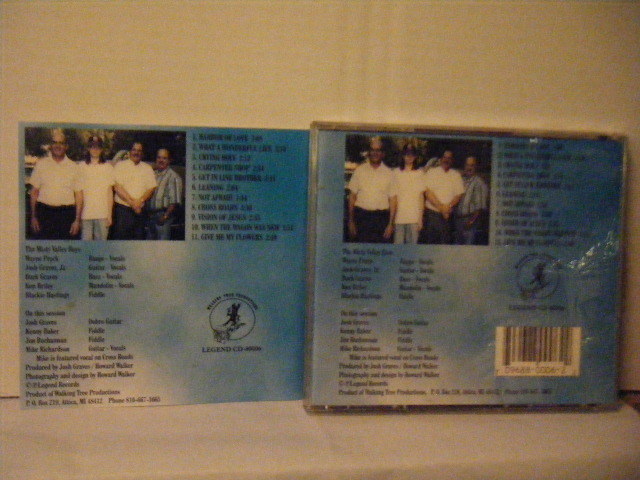 ▲CD MISTY VALLEY BOYS / WHAT A WONDERFUL LIFE：BLUEGRASS GOSPEL 輸入盤 LEGEND CD-80006 カントリー◇r30530_画像2