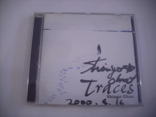 ●サイン入り自主制作CD　SHINGO OHNO / TRACES BER-0001 西海孝 ◇r210504_画像1