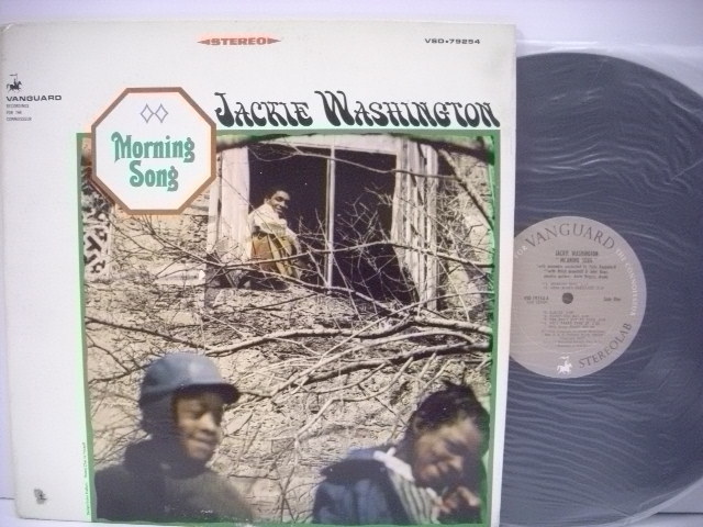 ■LP　JACKIE WASHINGTON / MORNING SONG ジャッキー・ワシントン モーニングソング 1967年 FELIX PAPPALARDI フォーク FOLK ◇r2403_画像1