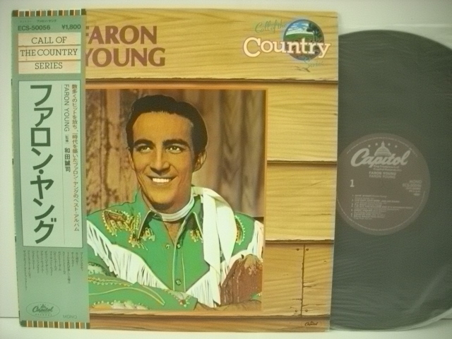 ■LP　FARON YOUNG ファロン・ヤング 国内帯付 CALL OF THE COUNTRY SERIES コール・オブ・ザ・カントリー・シリーズ_画像1