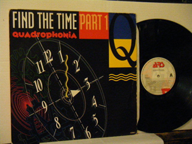 ▲12インチ QUADROPHONIA / FIND THE TIME PART-1ハウス ◇r21003_画像1