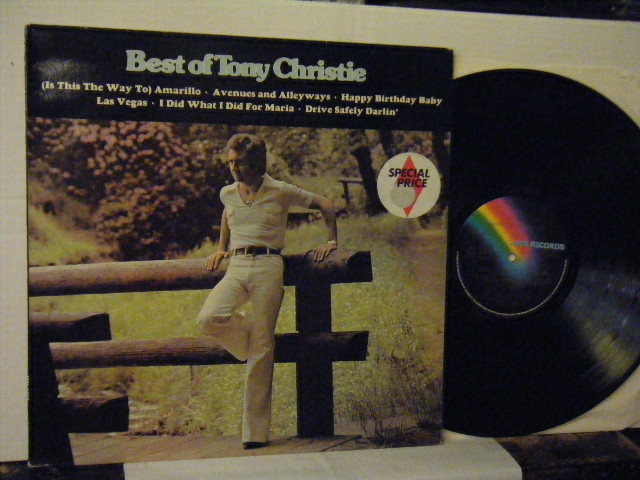 ▲LP トミー・クリスティー / ベスト THE BEST OF TOMMY CHRISTIE 輸入盤◇r3313_画像1