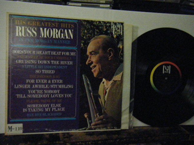 ▲LP RUSS MORGAN / HIS GREATEST HITS IN THE MORGAN MANNER ラスモーガン ムード_画像1