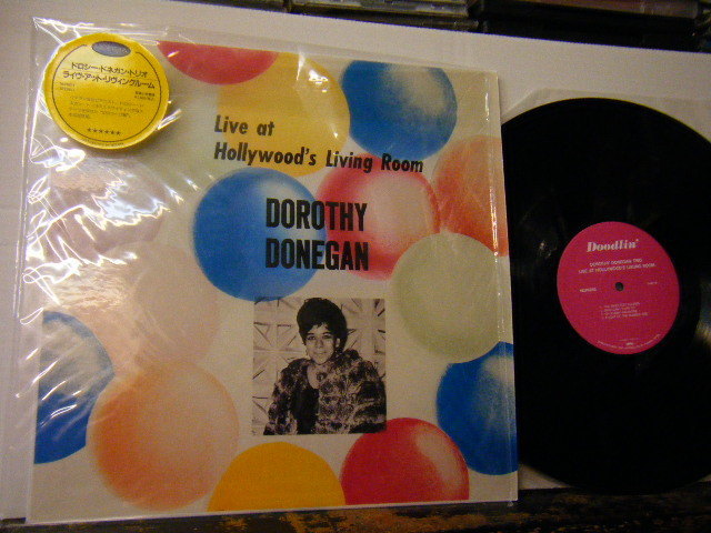 ▲LP DOROTHY DONEGAN ドロシー・ドネガン・トリオ / LIVE AT HOLLYWOOD'S LIVING ROOM ライヴ・アット・リヴィング・ルーム 国内盤_画像1