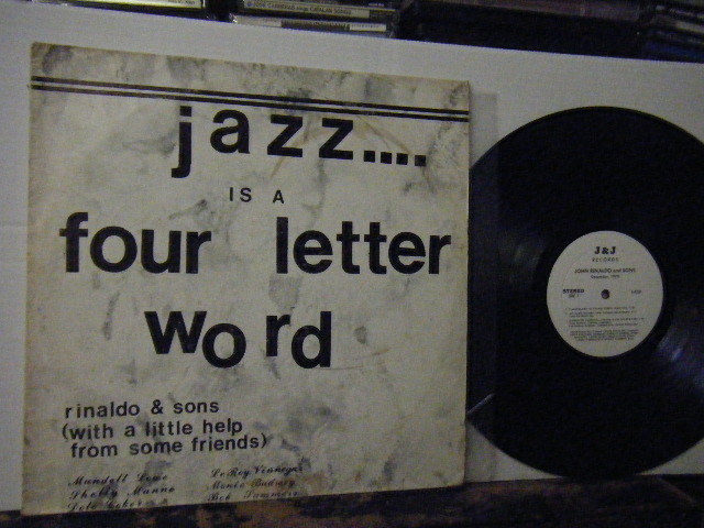 ▲LP JOHN RINALD AND SONS DAVE & DUGG / JAZZ IS A FOUR LETTER WORD 輸入盤_画像1