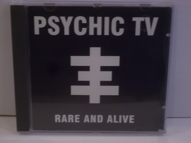 ●CD PSYCHIC TV / RARE AND ALIVE サイキックTV　レア&アライブ 1989年　ヨーロッパライブ_画像1