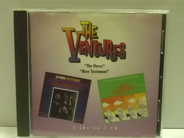 #CD THE VENTURES / THE HORSE NEW TESTAMENT The * венчурный z2LPs ON 1CD