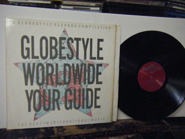 ^LP VA / A GLOBESTYLE RECORDS COMPILATION : GLOBESTYLE WORLDWIDE YOUR GUIDE foreign record world * music m-do