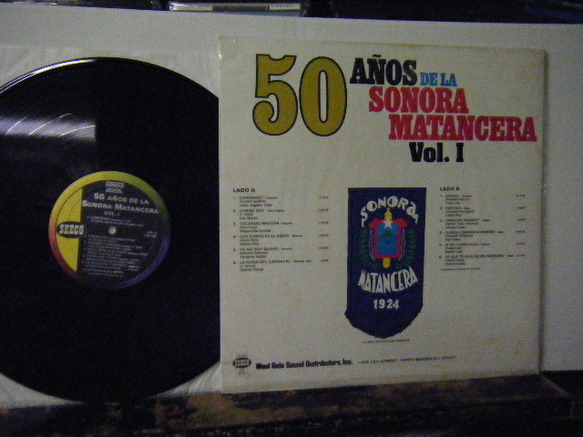 ▲LP V.A. / 50 ANOS DE LA SONORA MATANCERA VOL.1 ラテン US盤_画像2