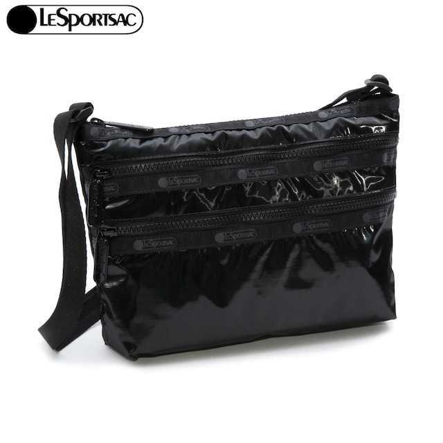 期間限定特別価格 QUINN ショルダーバッグ レスポートサック BAG LeSportsac レディース BLACK COASTAL E566 3352 クインバッグ ショルダーバッグ 追加画像レスポートサック斜め掛けショルダーバッグ ポーチ付 水玉フラワーモチーフ