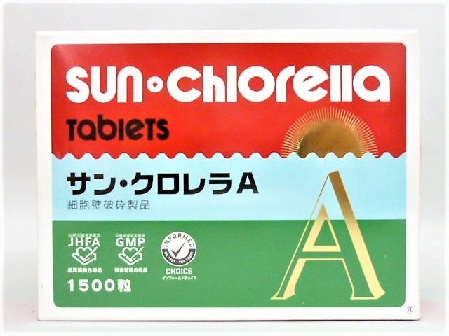 N【大関質店】未開封 サン・クロレラA 太陽の缶詰 300g 1500粒 (0.2g