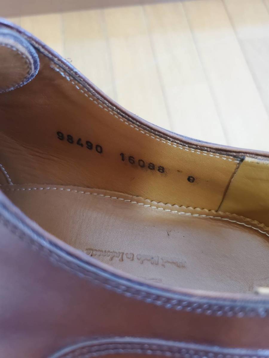 美品 Jalan Sriwijaya ジャランスリワヤ Uチップ 8 ブラウン 美品 Jalan Sriwijaya ジャランスリワヤ Uチップ 8 ブラウン