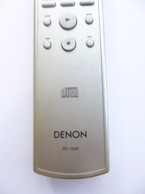 即決 R4K-5 除菌、簡易清掃 DENON オーデイオ リモコン RC-1028 赤外線