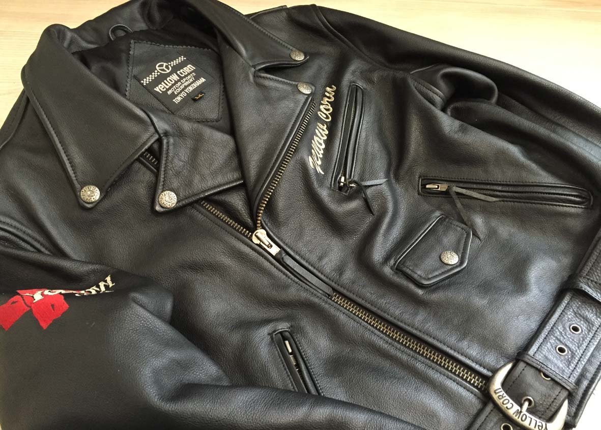 □ イエローコーン Yello Corn HIGHWAY THE 3RD レザー ライダース