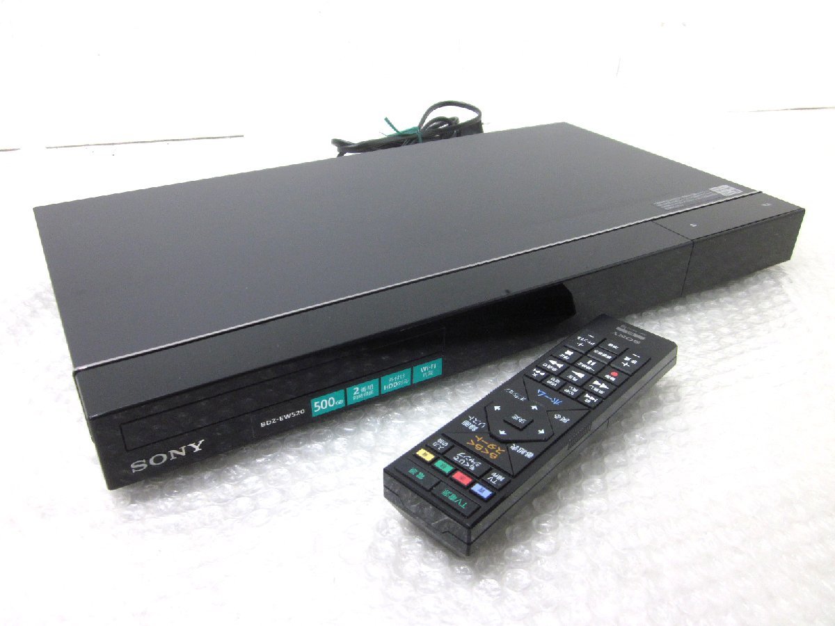 SONY テレビ レコーダー ブルーレイ BD 年製