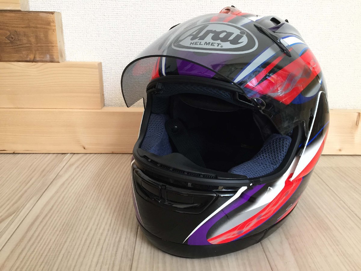 □ 美品 廃盤 激レア アライ Arai RX-7RR3 HAGA 芳賀 紀行 レプリカ