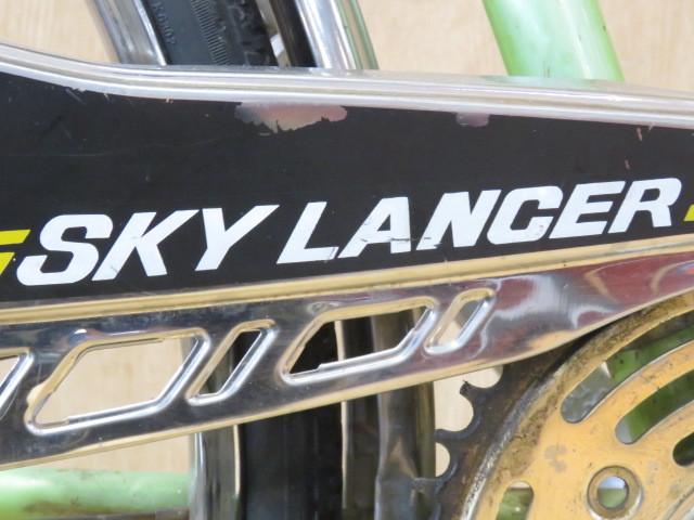 BRIDGESTONE SKY LANCER ブリジストン スカイランサー 5速 希少 昭和 レトロ ビンテージ パーツ ベース車 ディスプレイ 自転車 札幌発 ★_画像8