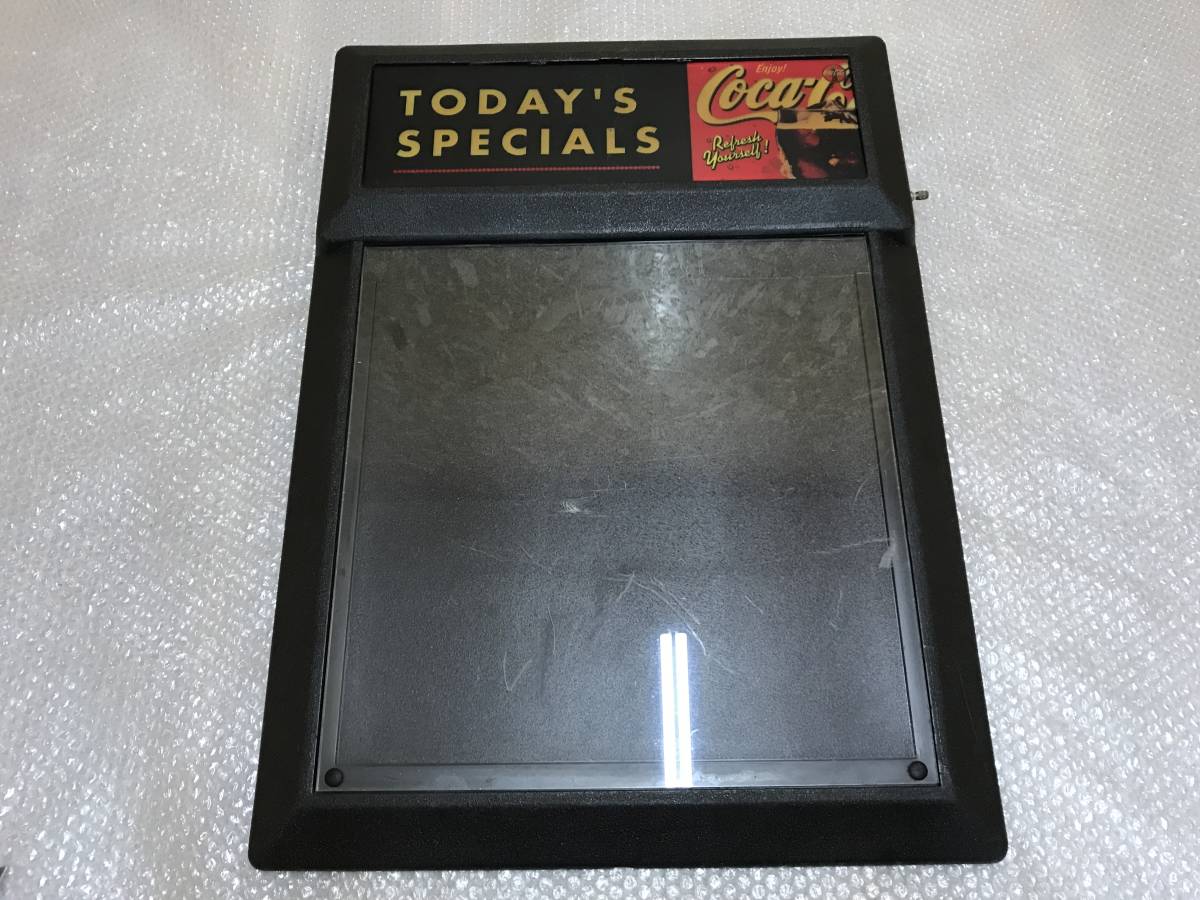 ☆非売品☆ コカ・コーラ Coca-Cola コーラ メニューボード 電飾看板