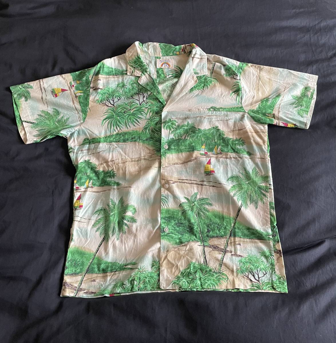 Yahoo!オークション - 希少60s アロハシャツ Tropical Essence Yahoo!オークション - 希少60s アロハシャツ Tropical Essence