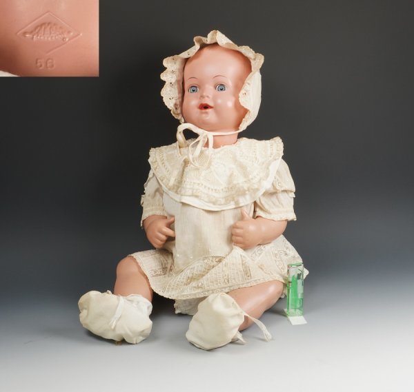 ⑱ 人形 ドイツ シルトクレート社 亀マーク 赤ちゃん