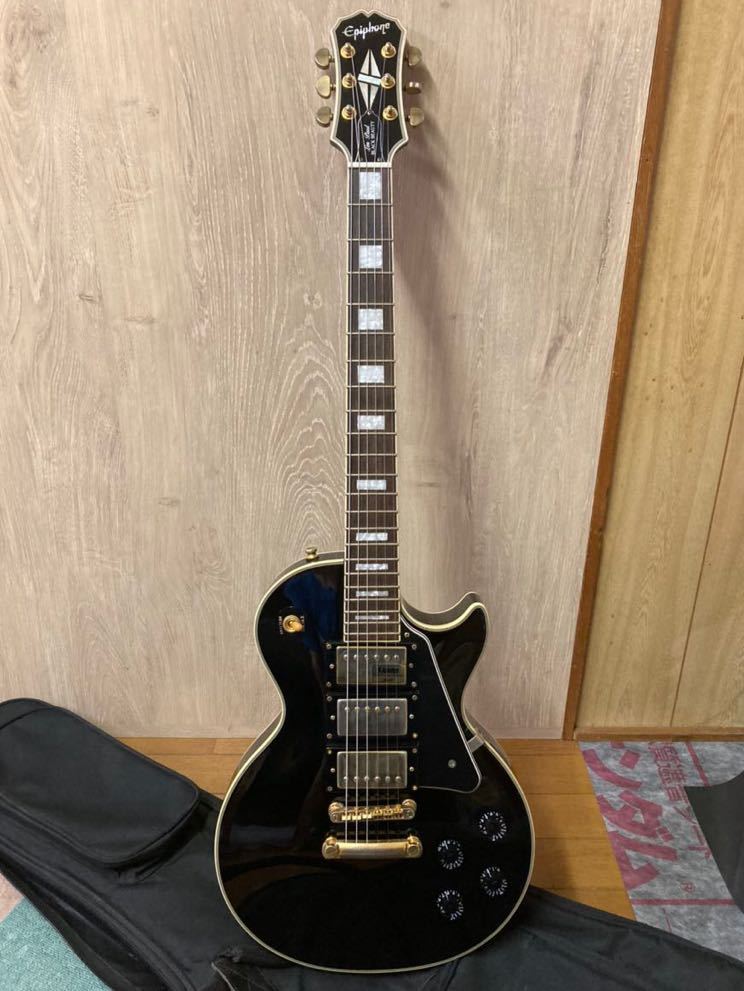 Epiphone Les Paul Custom black beauty 3PUエピフォン レスポール