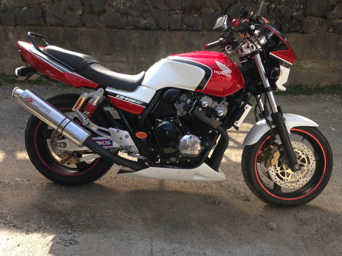 白ゲルコート】ホンダ CB400SF/SB用 アンダーカウル NC39/NC42