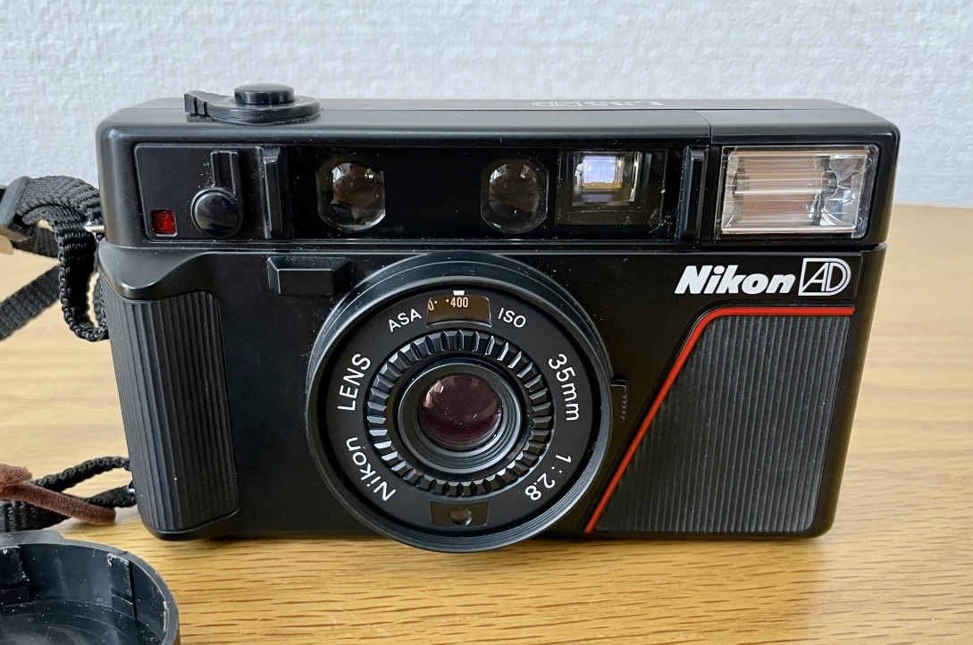 コンパクトフィルムカメラ　Nikon ニコン　L35 AD　レンズ35mm/f2.8　中古　現状品_画像2
