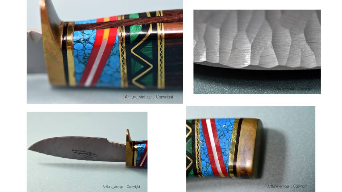 ●VINTAGE KNIFE BUCK CUTHAIR YELLOWHORSE SERIES TWO 1868本限定セリアル1413 (4165)CAMPING,FISHING,OUTDOOR_画像6